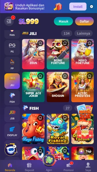 SL999 Game Online Resmi 2026